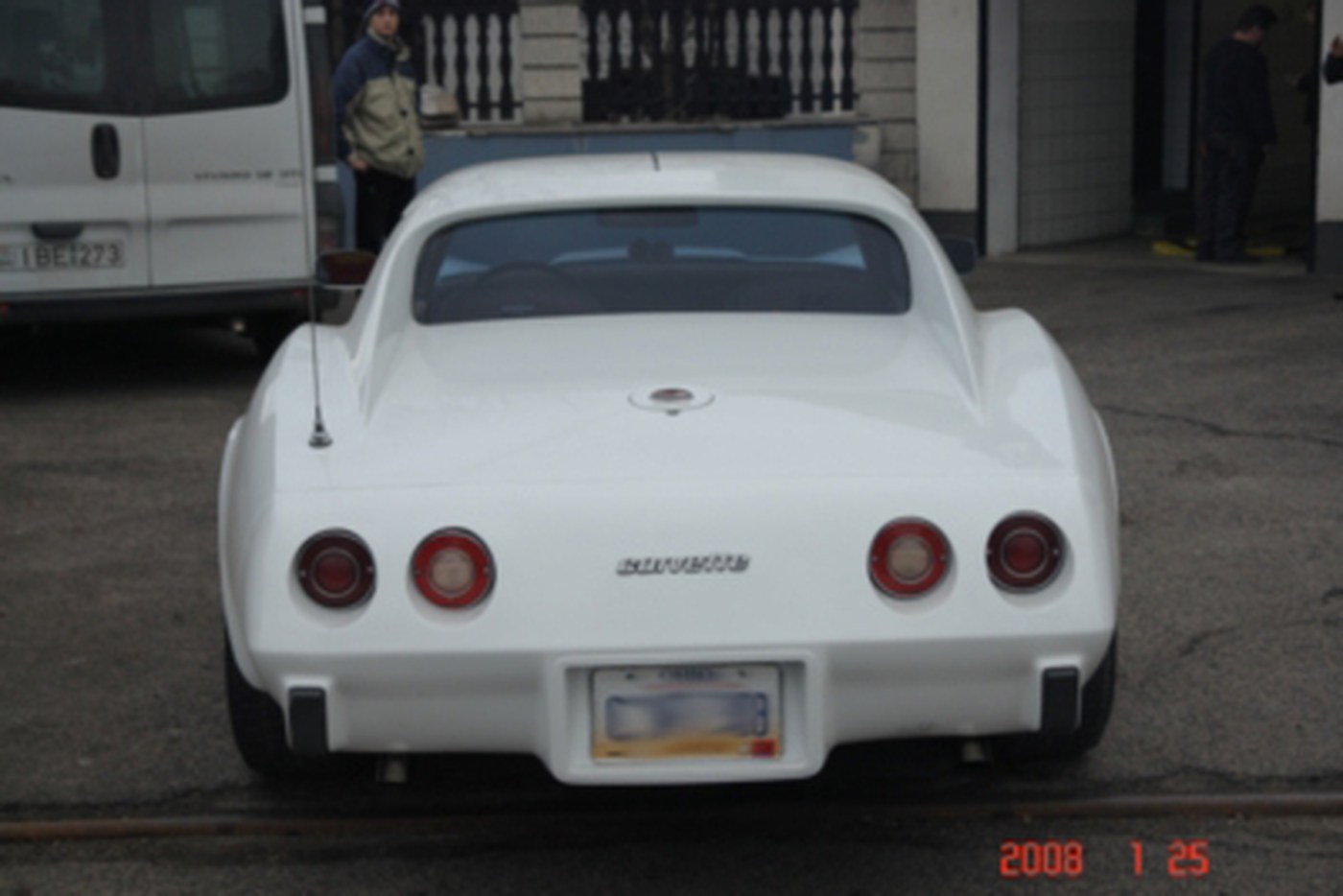Corvette a műhelynél